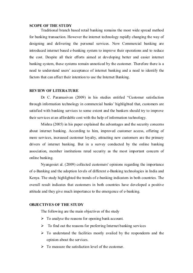 hypothesis of mobile banking hypothesis of study on internet banking